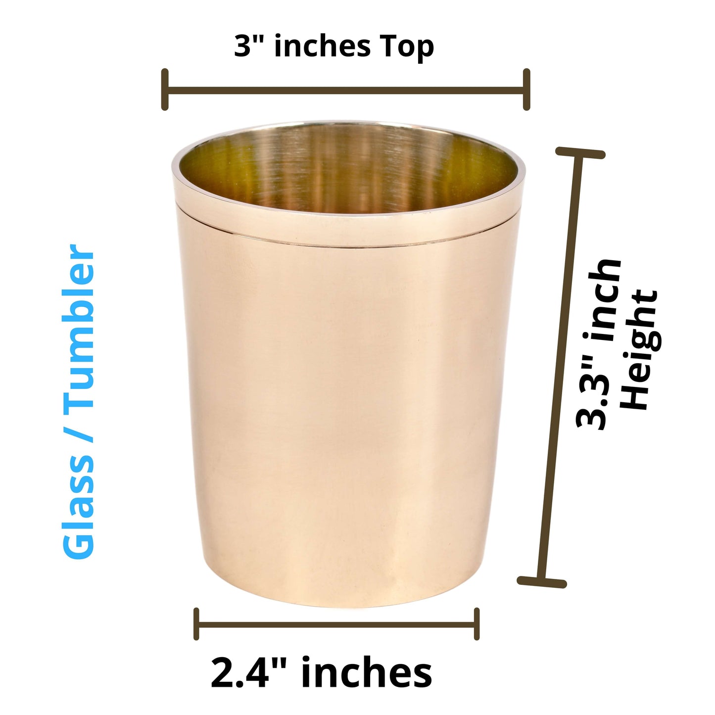 Kansa Thali Dinner Set 12" Full Depth
