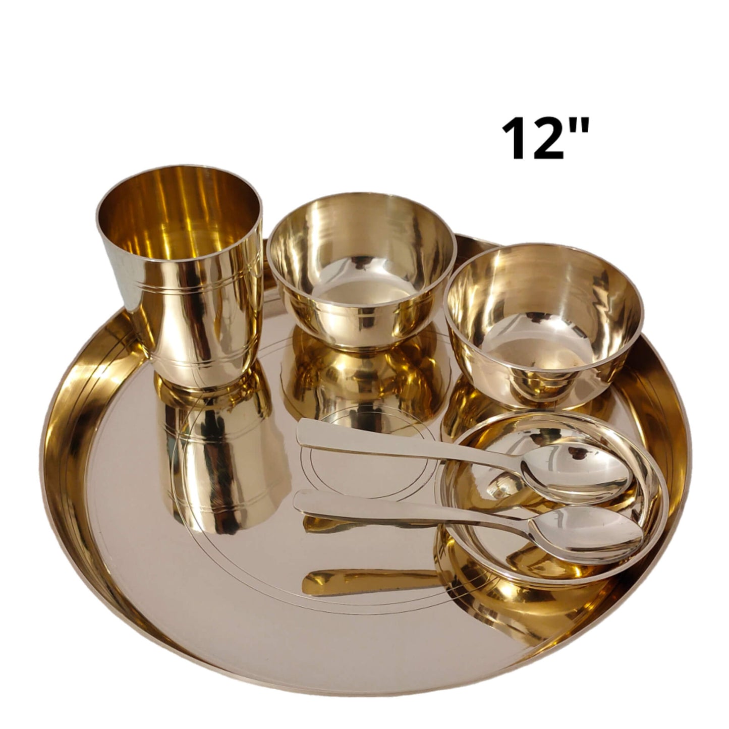 Kansa thali set 12 – TansoCraft